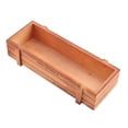 thumbnail image 3 of Herwey Vintage Wood Flower Planter Succulent Pot Rectangle Box for Home Desktop Storage Tray , Succulent Storage, Succulent Pot Box, 3 of 7