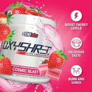 EHP LABS OxyShred Pre Workout Powder with L Glutamine & Acetyl L Carnitine, Energy Boost Drink - Cosmic Blast, 33 Servings