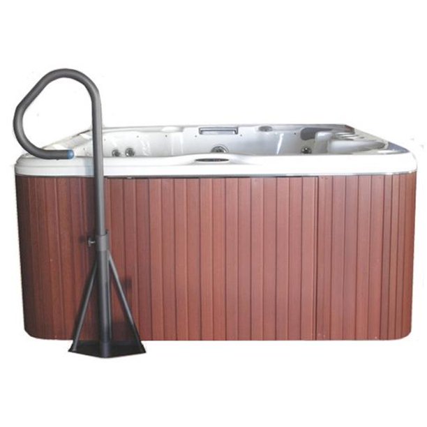 48 in. Cover Valet Swivel Undermount Hand Rail with Base