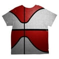 thumbnail image 2 of Championship Basketball White & Red All Over Toddler T Shirt, 2 of 2