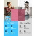 thumbnail image 6 of COWAY AP-1512HH & 200M Air Purifier Filter Replacement, Pet Filter Pack, 2 Pet Deodorization Filters and 1 True HEPA Filter, 1 Pack, Pink, 6 of 8