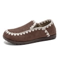 thumbnail image 4 of Gpaecead Women's Lace Trim Flat Loafers Round Toe Slip On Soft Sole Vintage Cottagecore Comfortable Walking Shoes Brown, 4 of 8