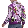 thumbnail image 4 of Invader Zim Sweatshirt For Mens Fashion Hoodies Pullover Athletic Daily Hoody Hooded Gift, 4 of 7
