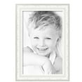 thumbnail image 2 of ArtToFrames 16" x 25" Majestic White Picture Frame, 16x25 inch Silver Wood Poster Frame (WOM-5198),  Pack, 2 of 7