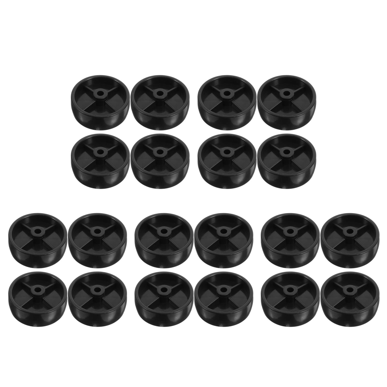 FRCOLOR 20 pcs  Universal Casters Patio Heaters 3 Inch Heavy Duty Caster Wheels for Storage Racks Furniture Easy to Install