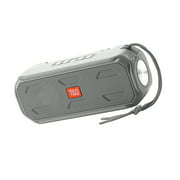Goriertaly Portable Wireless Bluetooth Speaker Super Bass Stereo Subwoofer Support Grey