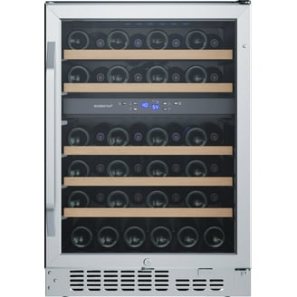 Edgestar Beverage Dual Zone Chiller, Stainless Steel Free Standing