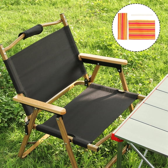OFFIGAM Canvas Chair Cover Replacement for Camping Folding Chairs, Outdoor Use, Portable and Easy to Install