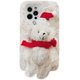 thumbnail image 1 of Funda Para Iphone 12 Pro Max De Juguete De Muñeca De Dibujos Animados, Funda Suave Mullida De Piel De Felpa Linda En 3D Compatible Con La Funda Para Iphone (iPhone 12 Pro Max, Oso De Navidad Whi, 1 of 5