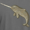thumbnail image 3 of CafePress - Narwhal T Shirt - Mens Comfort Colors Shirt, 3 of 5