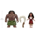 thumbnail image 3 of Disney Moana 2 Movie Moana & Maui Ocean Adventures 2-Pack Small Dolls & Accessory Set, 3 of 7