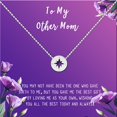 thumbnail image 2 of To My Other Mom Christmas Card and Necklace - Silver Compass Necklace - Gift for Her - Gift for Mom - Motivational Card - Ships Next Day, 2 of 5