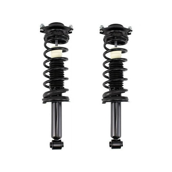 Rear Shock Absorber and Coil Spring Assembly Set 2 Piece - Compatible with 2013 - 2015 Subaru XV Crosstrek 2014