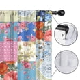 thumbnail image 4 of Blackout Kids Curtains,Boho Bohemia Pioneer Flower Childrens Insulated Curtains Set Of 2,Bedroom Essentials,Toddler Room Decor 42"x84"(106x213cm), 4 of 4