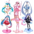 thumbnail image 2 of Figuras de acción de Hatsune Miku, modelo de PVC de chica kawaii, fantasma Sakura rosa, colección de juguetes de decoración de escritorio, nuevo Anime Fivean unisex, 2 of 2