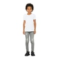 thumbnail image 2 of BELLA+CANVAS Youth Unisex Short Sleeve Crew Neck T-Shirt for Crafting, White, Youth Small, 2 of 11