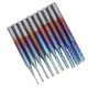 thumbnail image 5 of 10Pcs PCB Milling Cutter CNC End Mill Rotary Burrs Bit 1/8in Shank Blue Plated 0.8-3.175mm, 5 of 5