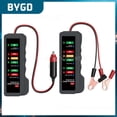 thumbnail image 1 of Portable Car Auto Battery Tester Universal Car Battery Tester Durable 6 Led Lights Display Car Diagnostic Tool Car AccessoriesBM320China He Qiyong unisex, 1 of 1