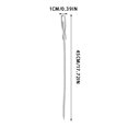 thumbnail image 3 of Fnochy Multifunctional Cleaning Brush Pipe Cleaner Flexible Screw Brush for Hard-to-Reach Areas,Stainless Steel Nylon Bristles,Safe for Dishes and Straws,Protective Design,Hanging Hole for Storage, 3 of 9