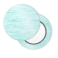thumbnail image 2 of Fotbe Blue Bright Stool Covers Round,Waterproof Round Bar Stool Covers Bar Chair Covers Washable Stool Cushion Slipcover for 12-14 Inch Chair-14 inch, 2 of 7