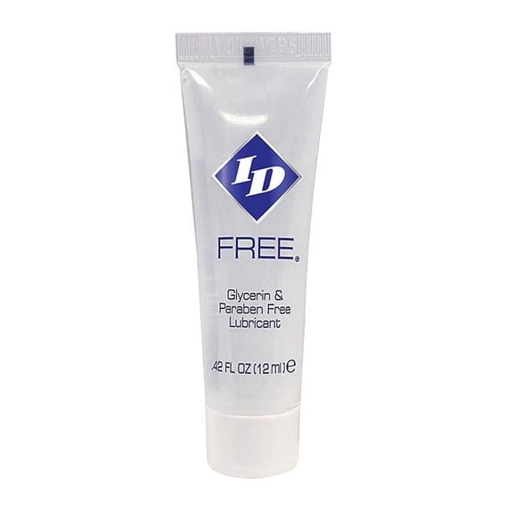 ID Lubricants Free Hypoallergenic Water Based Personal Lubricant, Glycerin & Paraben Free, 12 ml (Tube)