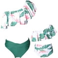 thumbnail image 1 of Girls Swimsuit Two Pieces Bikini Set Ruffle Falbala Swimwear Bathing Suits, 1 of 7