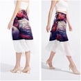 thumbnail image 4 of Swan Chic Chiffon Beach Dress for Women - Summer Dresses with Polyester Straps for Sunny Days, 4 of 6