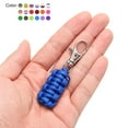 thumbnail image 3 of Uxcell 4pcs Paracord Zipper Pulls, Paracord Lanyard Keychain for Backpacks, Tents, Trolley Cases, Pink, 3 of 7