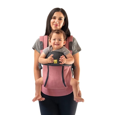 L LL baby Complete All Seasons Ergonomic 6-in-1 Baby Carrier Newborn to Toddler - with Lumbar Support - for Children Pounds - 360 Degree Baby Wearing - Inward & Outward Facing - Moroccan Clay