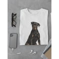 thumbnail image 3 of Rottweiler Dog Confused T-Shirt Men -Image by Shutterstock, Male 4X-Large, 3 of 4