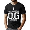 thumbnail image 1 of OG Shirt Original Gangster Tshirt Gift For Dad Grandpa Uncle Premium T-Shirt 556973 funny Men’s Short Sleeve Graphic T-shirt Collection black TT2 Tee For Adult, Men, Women, Teen, Teenager, A, 1 of 6