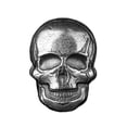 thumbnail image 1 of 2 oz Silver Skull - Monarch Precious Metals (Human Skull), 1 of 5