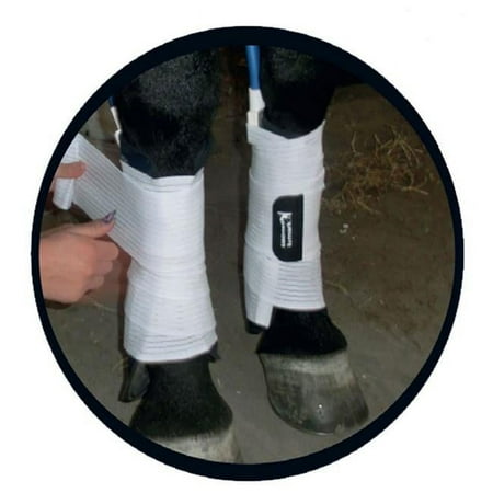 Equomed Lumark EL99042 Elastic Vet Bandage, Blue - Small