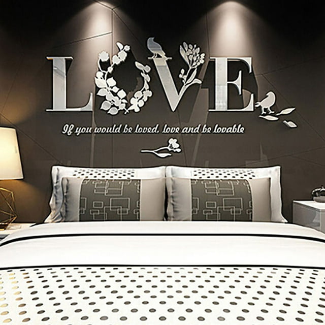 Stylish 3D Leaf Wall Decals Removable Stickers for Bedroom Home