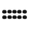 thumbnail image 1 of Conectores de Cuadrícula de Plástico Negro 2x10pcs para Estanterías de Almacenamiento de Rejilla de Alambre Zulema Conectores de rejilla de plástico negro, 1 of 8