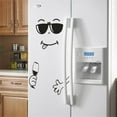 thumbnail image 4 of Kitchen Fridge Wall Sticker, Cute Sticker Fridge Happy Delicious Face Kitchen Fridge Wall Refrigerator Vinyl Stickers Cute Home Decor 1 Set, 4 of 4