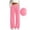 Pink, variant on Tqcoqu Women's Wide Leg High Waist Sweatpants, Casual Straight Leg Drawstring Elastic Waist Long Jogger Pants with Pockets For Winter