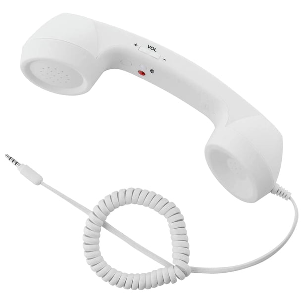 Handset Mobile Phone Microphone Headphones 3.5 Millimetre Socket For Android Home Phones