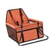 thumbnail image 3 of Asiento de coche para perros, cama, asiento de coche para cachorros, asiento elevador portátil y cómodo para perros, asiento de coche para cachorros Naranja, 3 of 8