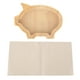 thumbnail image 4 of Alcancía de madera con forma de cerdito, contenedor para guardar dinero en efectivo, caja para ahorrar monedas, escultura decorativa Cerdo, 4 of 7