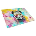thumbnail image 4 of Carolines Treasures DAC3985LCB 15 x 12 in. Hippie Animal Giraffe Glass Cutting Board, 4 of 18