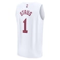thumbnail image 3 of Youth Fanatics Max Strus White Cleveland Cavaliers Fast Break Replica Player Jersey - Association Edition, 3 of 3