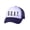 White/Navy, variant on G.O.A.T (Greatest Of All Time) Truckers Mesh snapback hat