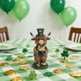 thumbnail image 6 of Kugisaki St.Patricks Day Decorations Plush Green Clover Highlands Cow Decor Farmhouse Rustic Decorations for The Home Office Party Table, 6 of 6