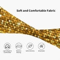 thumbnail image 5 of Lsque Bright Shiny Golden Pattern Sweatbands Sports Headband for Men & Women - Moisture Wicking Athletic Cotton Terry Cloth Sweatband for Tennis, Basketball, Running, 5 of 9