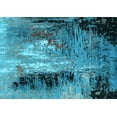 thumbnail image 1 of Ahgly Company Indoor Rectangle Oriental Light Blue Industrial Area Rugs, 2' x 4', 1 of 4
