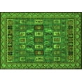 thumbnail image 1 of Ahgly Company Indoor Rectangle Abstract Green Modern Area Rugs, 8' x 12', 1 of 4