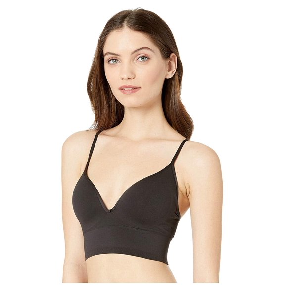 Jockey Natural Beauty Micro Lined Bralette Black