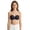 Black, variant on Girls Strapless Bra for Bandeau Bras with Clear Straps 10-12 12-14 14-16 Wireless Girl Training Bra Size 32-36