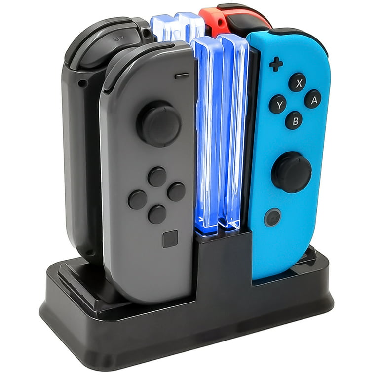 Accessoires Nintendo Switch,Double station de charge USB à LED pour  manettes de Playstation 4,support pour commandes de Sony PS4-A - Cdiscount  Informatique